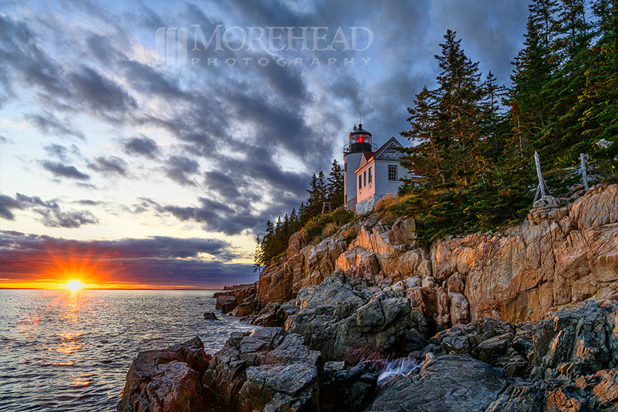 The Bass Harbor | Leather Key Fob || The Acadian